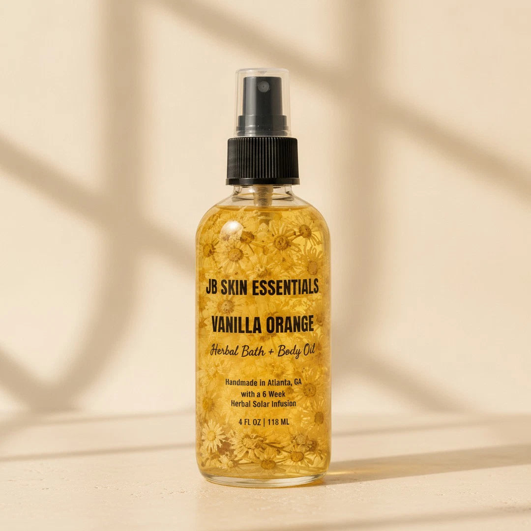 Vanilla Orange Herbal Bath & Body Oil