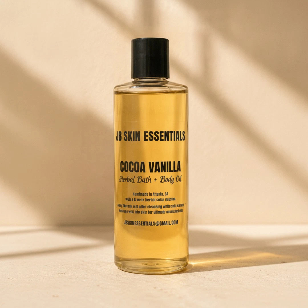 Cocoa Vanilla Herbal Bath & Body Oil